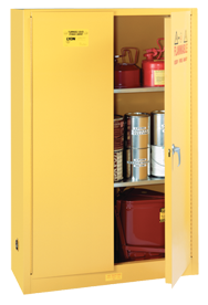 Flammable Liqiuds Storage Cabinet - #5444N 43 x 18 x 65'' (3 Shelves) - Exact Tool & Supply