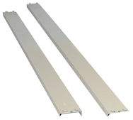 96 x 24'' (4 Shelves) - Heavy Duty Channel Beam Shelving Section - Exact Tool & Supply