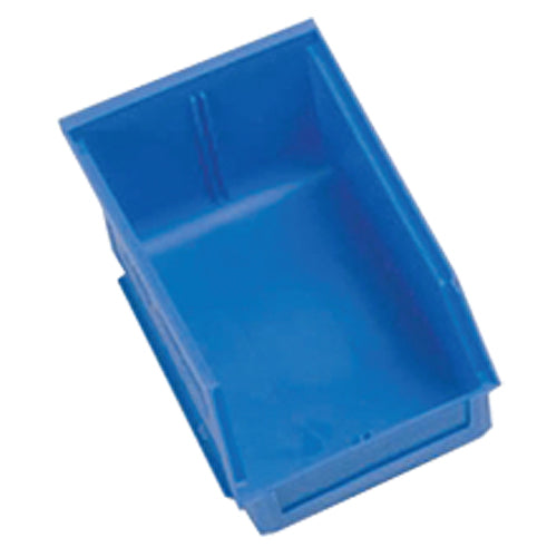 4 1/2″ × 7 1/4″D" × 5″ - Blue Plastic Bin - Exact Tool & Supply