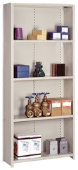 36 x 12 x 84'' - Closed Style Box "W" 20-Gauge Starter Shelving Unit - Exact Tool & Supply