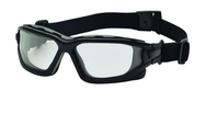 I-Force - Clear Anti-Fog Dual Pane Lens - Black Frame - Goggle - Exact Tool & Supply
