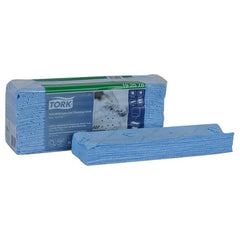 Industrial Low Lint Cleaning Cloth - Blue - Top Pak - Exact Tool & Supply