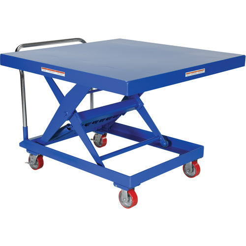 Steel Auto-Hite Cart W/ 2000 lb 48 × 48 - Exact Tool & Supply