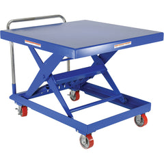 Steel Auto-Hite Cart W/ 500 lb 42 × 42 - Exact Tool & Supply