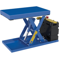 Scissor Lift Table 20 × 33 500 lb 12Dc - Exact Tool & Supply
