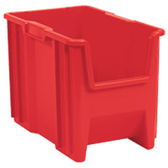 10″ × 17 1/2″ × 10 1/2″ - Red Stak-N-Store Bin - Exact Tool & Supply