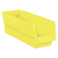 4 1/8″ × 23 5/8″ × 4″ - Yellow Economy Shelf Bin - Exact Tool & Supply