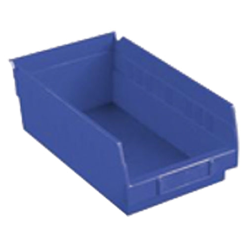 8 3/8″ × 11 5/8″ × 4″ - Blue Economy Shelf Bin - Exact Tool & Supply
