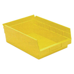 8 3/8″ × 11 5/8″ × 4″ - Yellow Economy Shelf Bin - Exact Tool & Supply