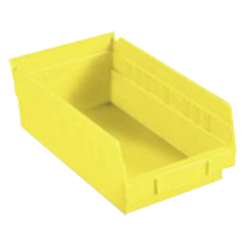 11 1/8″ × 23 5/8″ × 4″ - Yellow Economy Shelf Bin - Exact Tool & Supply