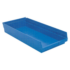 11 1/8″ × 23 5/8″ × 4″ - Blue Economy Shelf Bin - Exact Tool & Supply