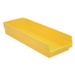 8 3/8″ × 23 5/8″ × 4″ - Yellow Economy Shelf Bin - Exact Tool & Supply