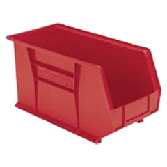 5 1/2″ × 10 7/8″ × 5″ - Red Hanging or Stackable Bin - Exact Tool & Supply