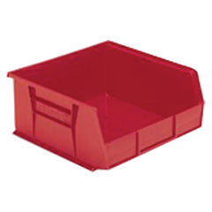 16 1/2″ × 14 3/4″ × 7″ - Red Hanging or Stackable Bin - Exact Tool & Supply