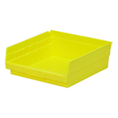 11 1/8″ × 11 5/8″ × 4″ - Yellow Economy Shelf Bin - Exact Tool & Supply