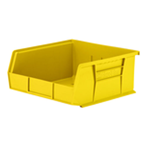 11″ × 10 7/8″ × 5″ - Yellow Hanging or Stackable Bin - Exact Tool & Supply