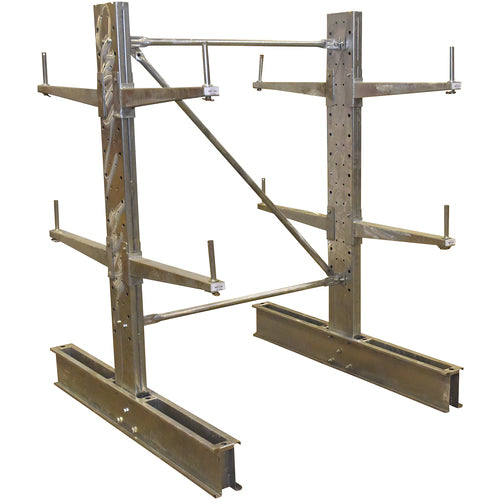 Cantilever Galv 6 Ft Dbl Side 24″ Arm Set - Exact Tool & Supply