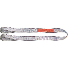 Sling - Model EE1-801-T8; Type 3; 1-Ply; 1″ Width × 8 feet Length - Exact Tool & Supply