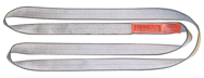 Sling - EN1-803-T8; Type 5; 1-Ply; 3" Wide x 8' Long - Exact Tool & Supply