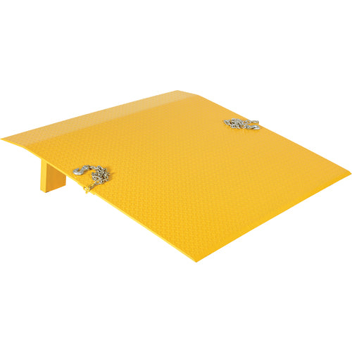 Steel Truck Dockplate 5500 lb 60 × 60 - Exact Tool & Supply