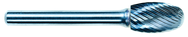 5/8 EdgeHog Elliptical Carbide Bur SE-6 Fine - Exact Tool & Supply