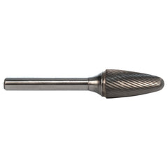 6.4mm EdgeHog Tree Shape Radius End Miniature Carbide Bur SF-51M-F Fine - Exact Tool & Supply