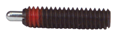 End Force Spring Plunger - 4 lbs Initial End Force, 16 lbs Final End Force (3/4-10 Thread) - Exact Tool & Supply