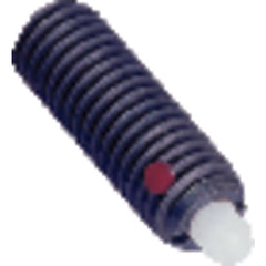 End Force Spring Plunger - 3.5 lbs Initial End Force, 10.5 lbs Final End Force (5/8″–11 Thread) - Exact Tool & Supply