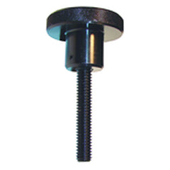 Knurled Knobs with Stud - 1/4″–20 Thread, 3/4″ Knob Diameter, 1 1/4″ Stud Length - Exact Tool & Supply