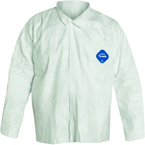 Tyvek® White Long Sleeve Shirt - 2XL (case of 50) - Exact Tool & Supply