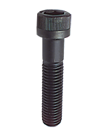 1-8 x 5-1/2 - Black Finish Heat Treated Alloy Steel - Cap Screws - Socket Head - Exact Tool & Supply