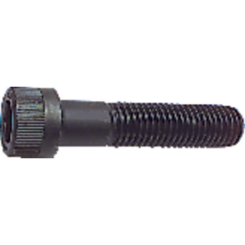 #10-24 × 1/2″ - Black Finish Heat Treated Alloy Steel - Cap Screws - Socket Head - Exact Tool & Supply