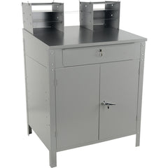 Shop Desk Cabinet Style 49″ Height - Exact Tool & Supply