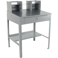 Shop Desk Open Style 54.75″ Height - Exact Tool & Supply