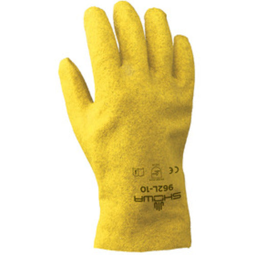 General purpose PVC fully coated yellow jersey liner slip-on/medium - Exact Tool & Supply