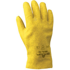 General purpose PVC fully coated yellow jersey liner slip-on/large - Exact Tool & Supply