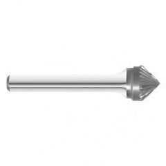 SK-8 #4 Cut 7/8 ST Burr - 32 Flute - Exact Tool & Supply