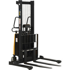 Adjustable Stacker W/Powered Lift 63″ - Exact Tool & Supply
