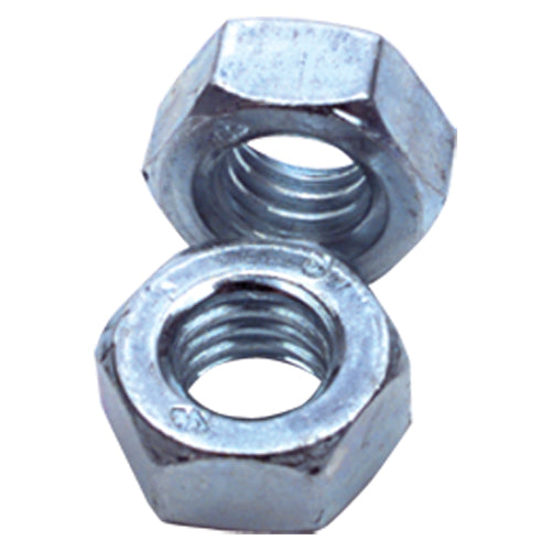 M12-1.75 - Zinc / Bright - Finished Hex Nut - Exact Tool & Supply