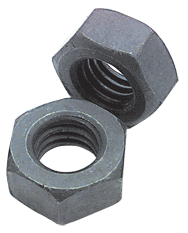 M12-1.75 - Zinc / Bright - Finished Hex Nut - Exact Tool & Supply