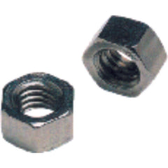 3/8″-24 - Stainless Steel - Finished Hex Nut - Exact Tool & Supply