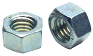 1-8 - Zinc / Bright - Finished Hex Nut - Exact Tool & Supply