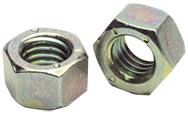 1-14 - Zinc / Yellow / Bright - Finished Hex Nut - Exact Tool & Supply