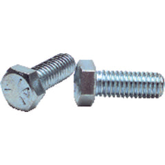 1/4″-20 × 2″ - Zinc Plated Heat Treated Alloy Steel - Cap Screws - Hex - Exact Tool & Supply