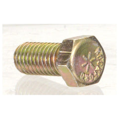 1/4″-20 × 7/8″ - Zinc / Yellow Plated Heat Treated Alloy Steel - Cap Screws - Hex - Exact Tool & Supply