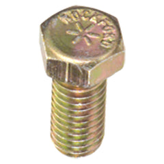 1/4″-20 × 1″ - Zinc / Yellow Plated Heat Treated Alloy Steel - Cap Screws - Hex - Exact Tool & Supply