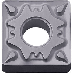 SNMG 433 HQ PV7025, 3/64″ Corner Radius, 3/16″ Thick, 1/2″ Inscribed Circle, TiCN (MEGACOAT), Square, Turning Indexable Insert - Exact Tool & Supply