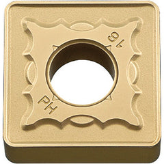 SNMG 543 PH CA530, 3/64″ Corner Radius, 1/4″ Thick, 5/8″ Inscribed Circle, TiCnulll2O3/TiN, Square, Turning Indexable Insert - Exact Tool & Supply