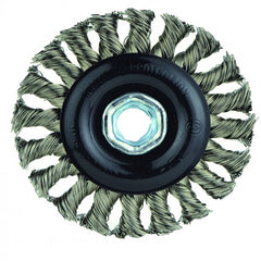 ‎4″X5/8-11 RADIAL BRUSH .020 WIRE - Exact Tool & Supply