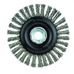 ‎4″X5/8-11 RADIAL BRUSH .020 WIRE - Exact Tool & Supply